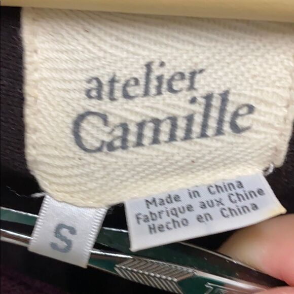 Anthro Atelier Camille Robine Swing Top Small - Picture 2 of 4